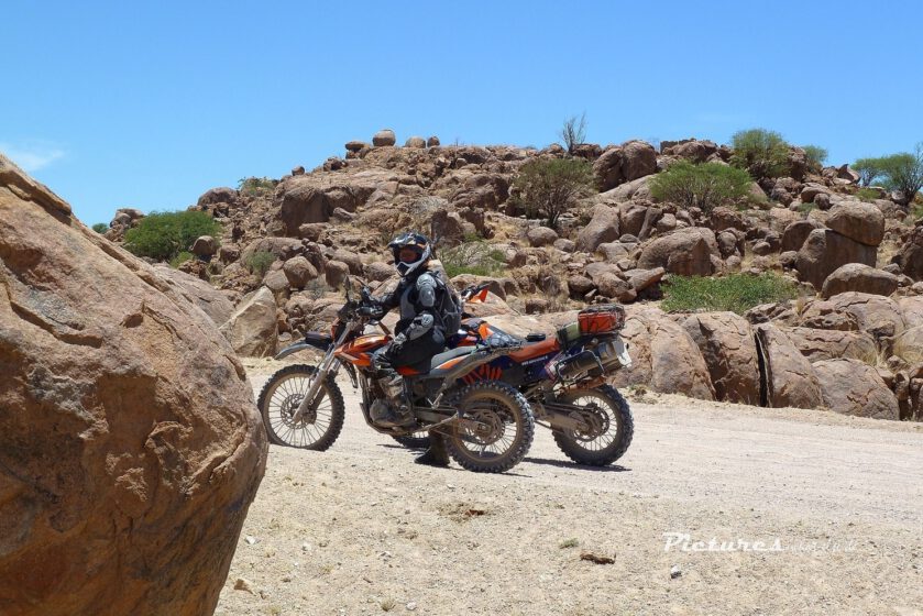 Reiselust, Irgendwo in Namibia