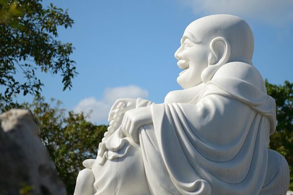 Lachender Buddha
