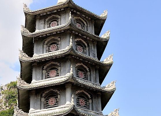 Pagode auf Marble Mountains