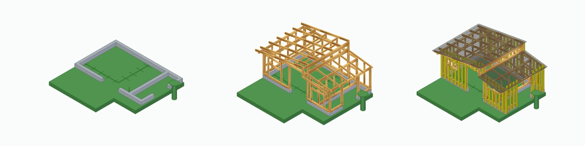 Gartenhaus modern aus Holz selber bauen